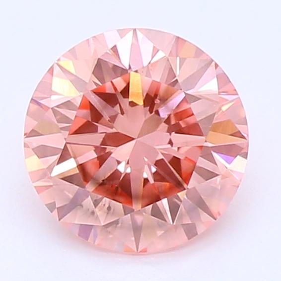 2.25 CT Fancy Intense Pink Round Cut Lab Grown Loose Diamond – IGI Certified