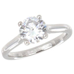 Milgrain Engraved Solitaire Engagement Ring (center Stone Not Included) ||| |||