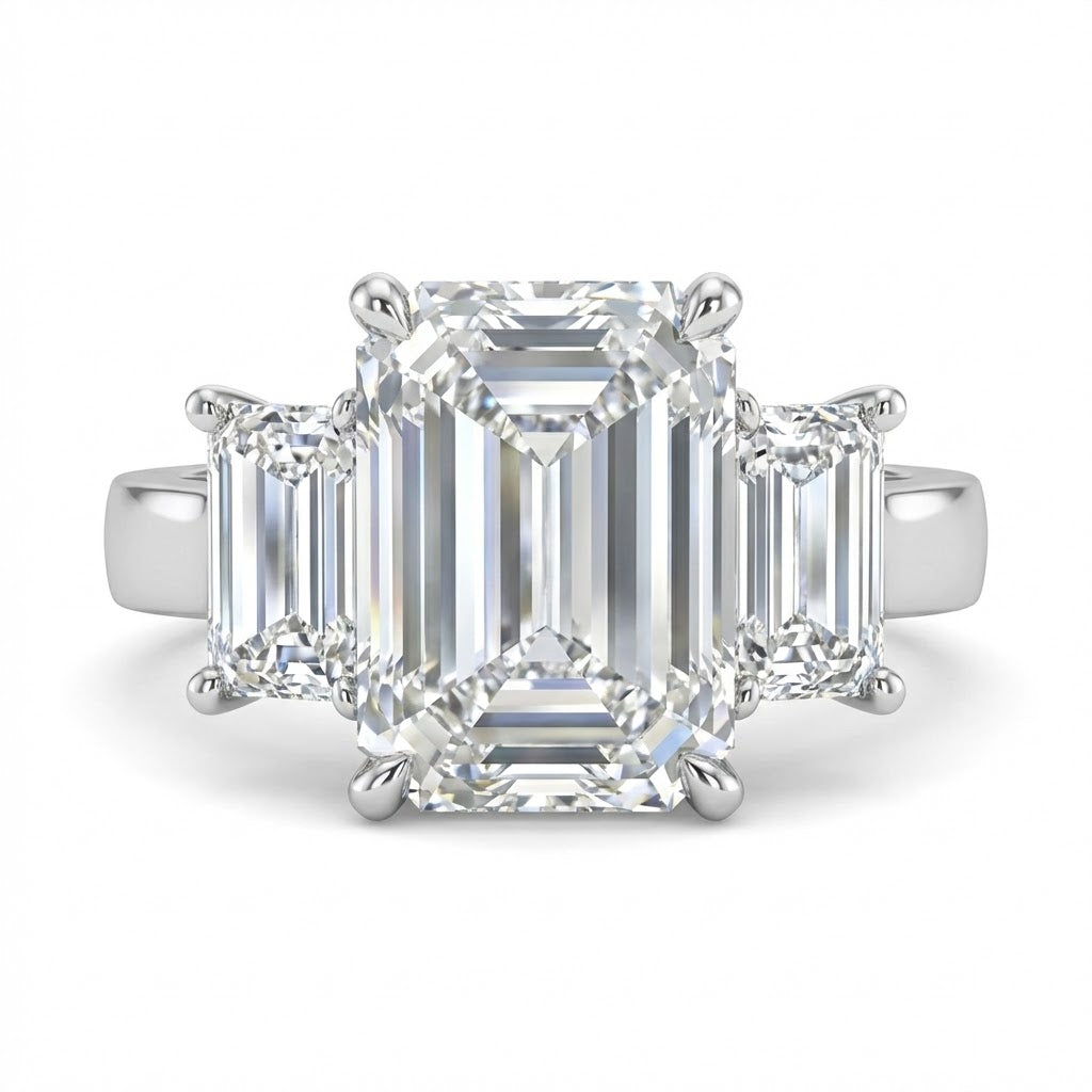 Three-Stone Engagement Rings