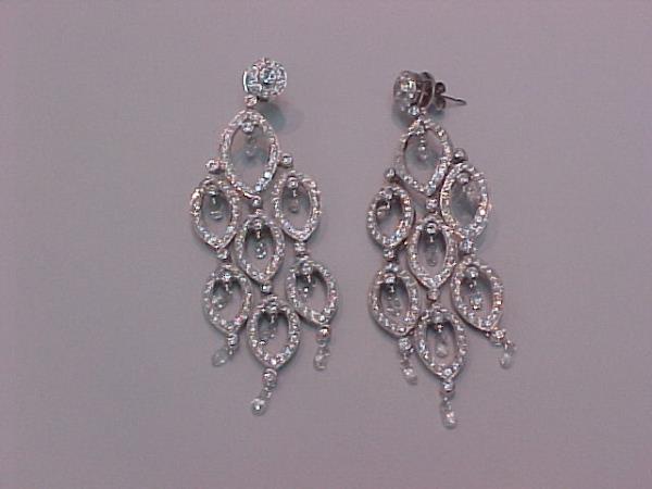 18KW Diamond Briolette ||| 9.30 cttw Diamond