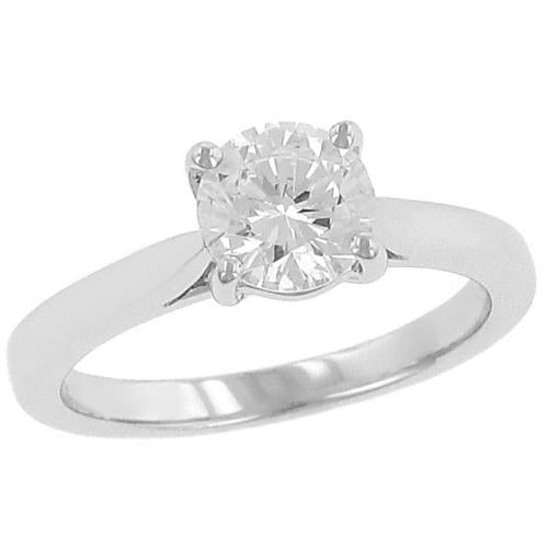 2.10ct RD Diamond Engagement Ring  ||| Diamond G I1Round Brilliant ||| 18KW Mounting ||| EGL Cert: 3101539123