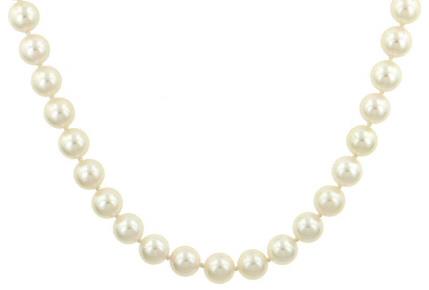 Mikimoto Akoya Pearl Necklace 18-Inch Strand