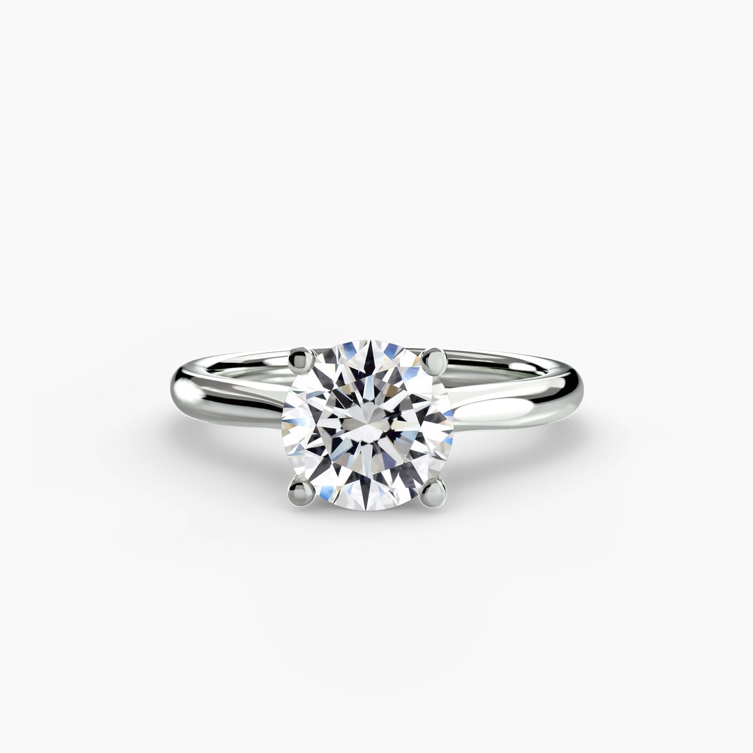 4-Prong Solitaire Ring