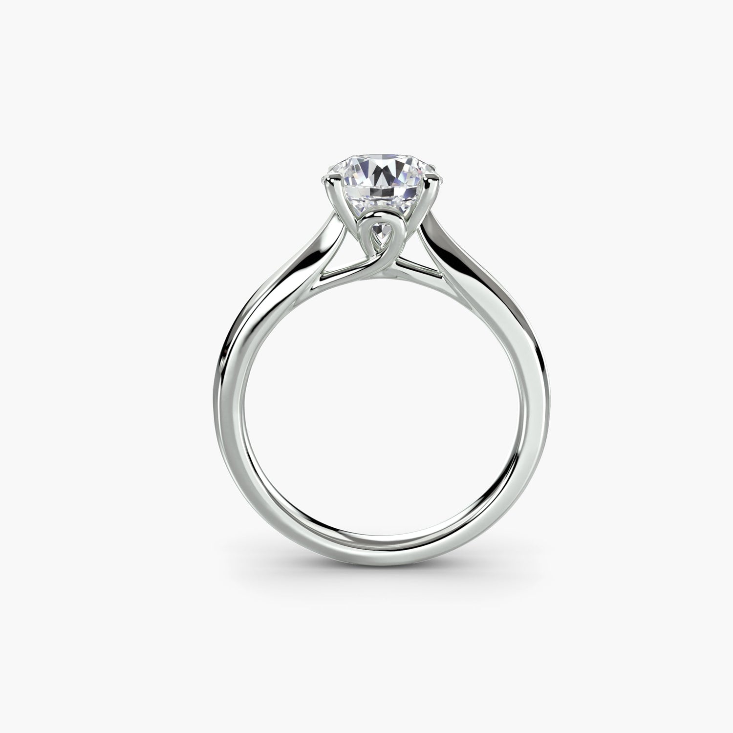 4-Prong Solitaire Ring