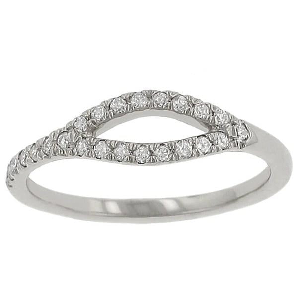 Ladies 25 Stone Round Bead Set Stackable Fashion Diamond Ring Diamond .24cttw  ||| 146639