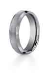 Tungsten Men’s 6mm Comfort Fit Wedding Band – Size 9