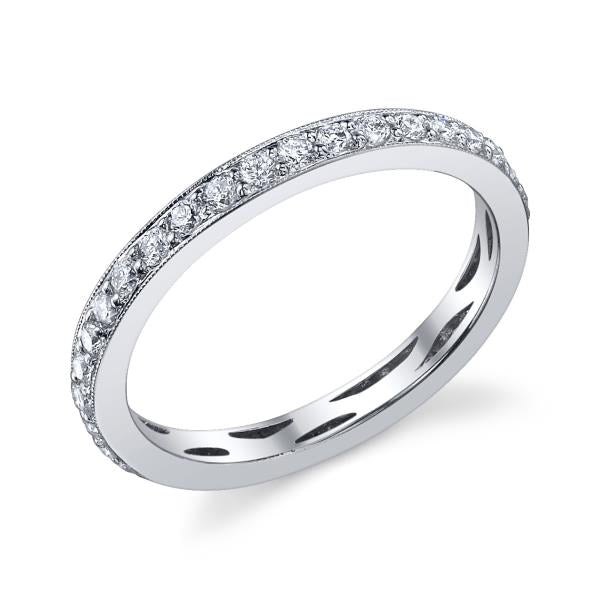 Ladies Platinum Diamond Eternity Band, Approx. 0.33 cttw