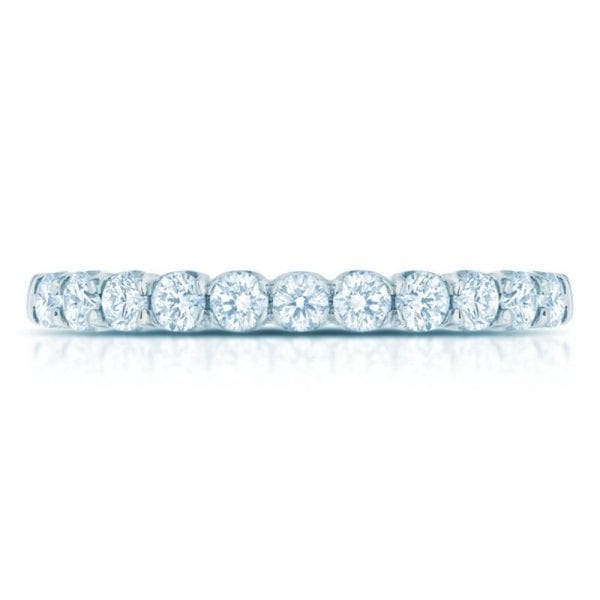 11-Stone Round 4-Prong Diamond Wedding Band in 14K Gold – 0.46 cttw