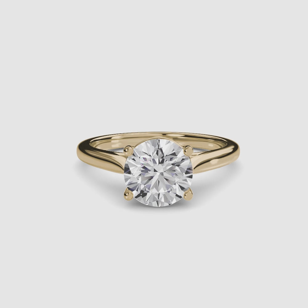 Complimentary 14 Karat Solitaire Setting